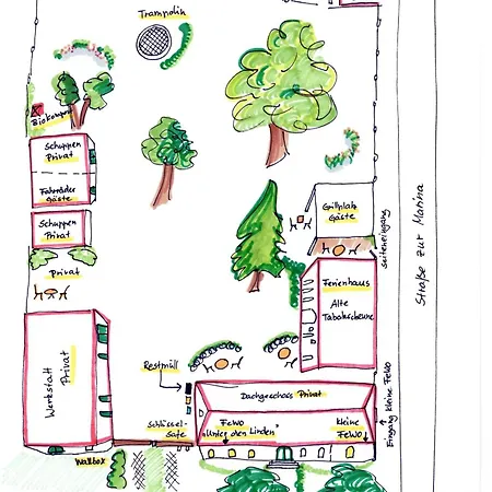 Romantische Ferienwohnung Unter Den Linden Buchholz  Eksteriør billede